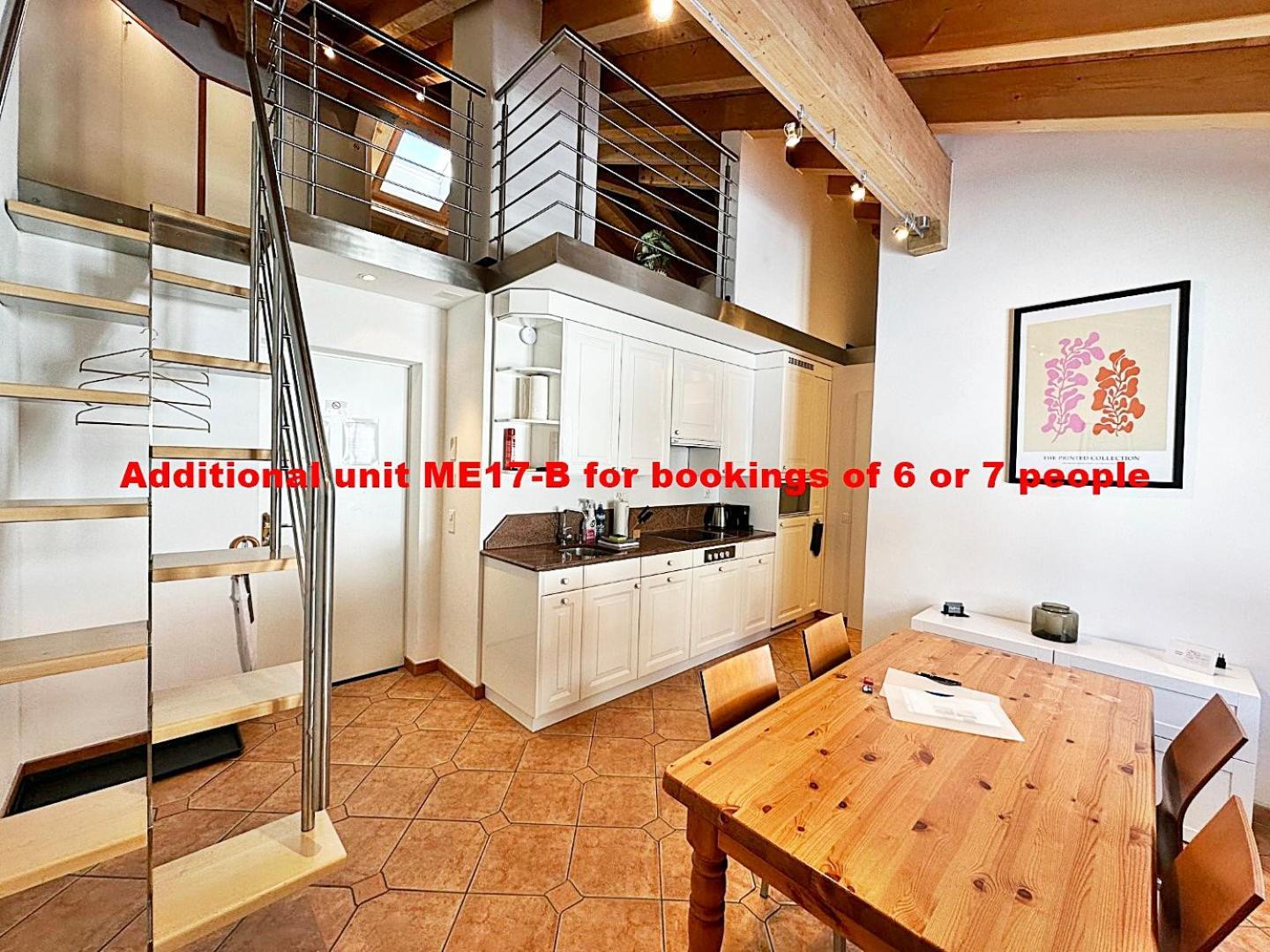 Attika - 85m2, Holz, Ausblick, Mit Garage - Me17-a Appartement *